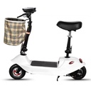 MINI SCOOTER ELECTRICO XJL-01 NEGRO