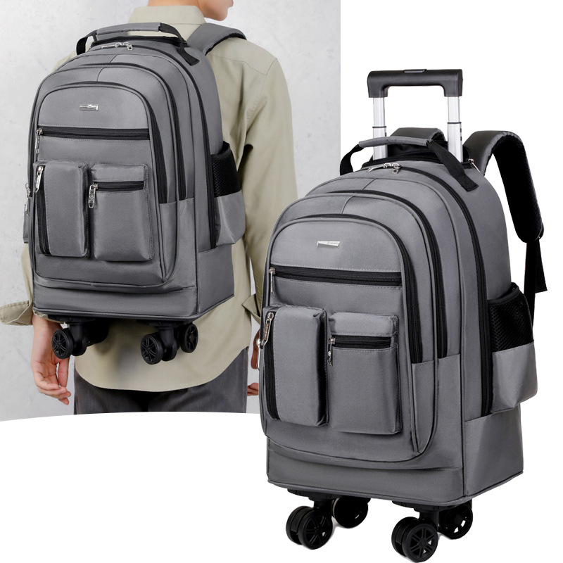 MOCHILA CON RUEDAS CONVERTIBLE EN MALETA DE VIAJE