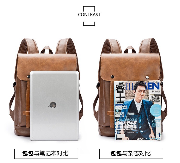 MOCHILA DE CUERO SINTÉTICO ESTILO URBANO – CHAO LIU FASHION