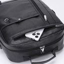 MOCHILA DE ESTILO EJECUTIVO EN CUERO PU