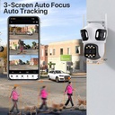 ICSEE CAMARA WIFI CON TRIPLE LENTE
