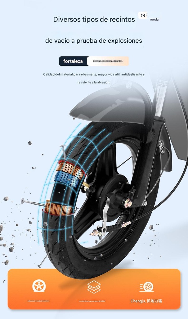 SCOOTER ELECTRICO PLEGABLE 15Ah Z8