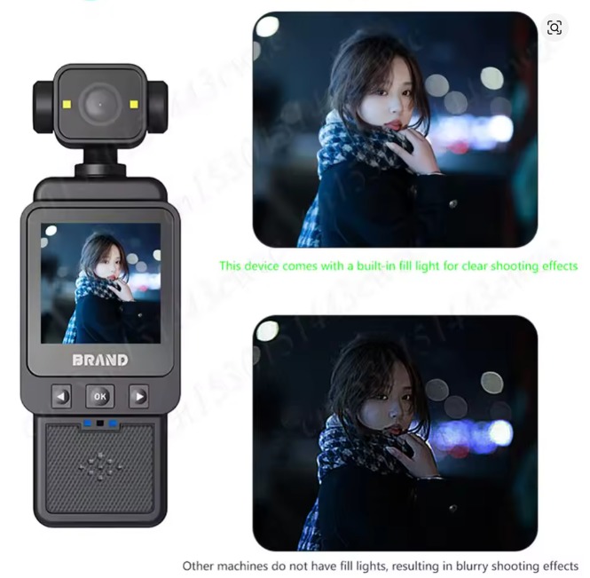 CÁMARA DE ACCIÓN DE BOLSILLO HD 1080P WIFI GRABADORA DE VÍDEO DIGITAL INFRARROJA DV01