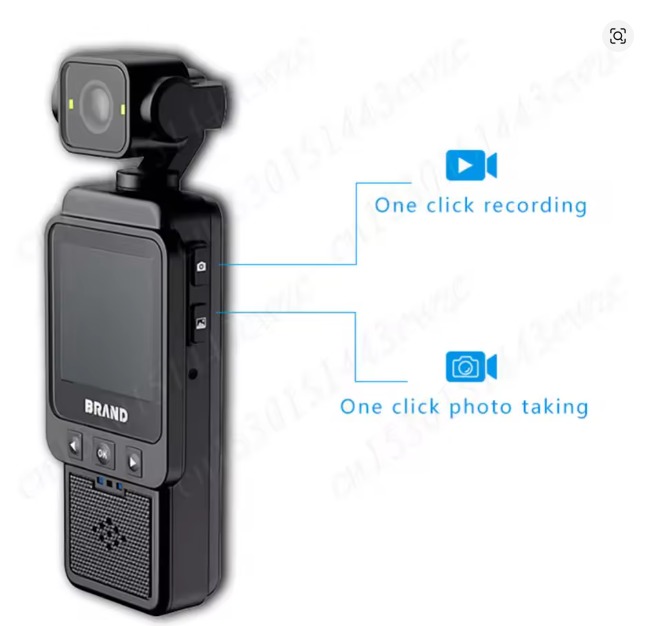 CÁMARA DE ACCIÓN DE BOLSILLO HD 1080P WIFI GRABADORA DE VÍDEO DIGITAL INFRARROJA DV01