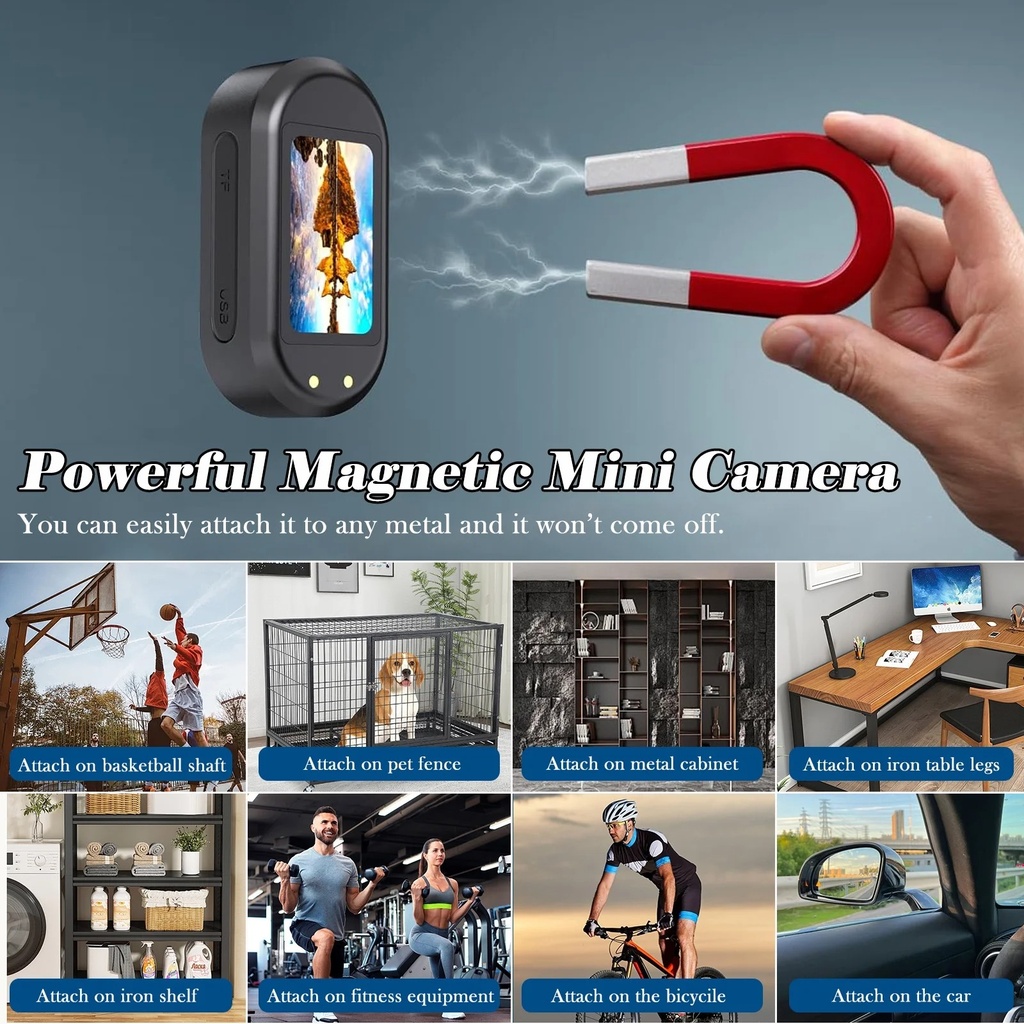 MINI CÁMARA CORPORAL 1080P  (MINI BODY CAM)