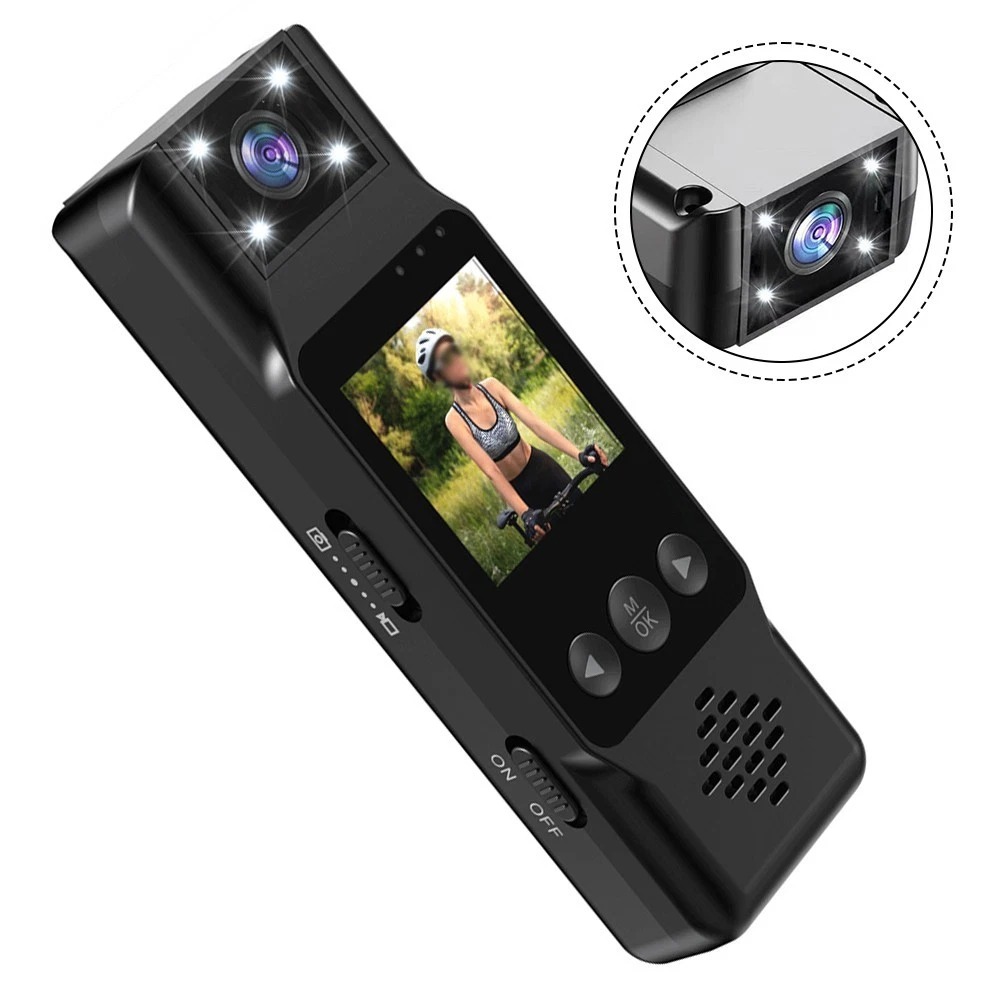 BODY CAM HD 4K PARA COCHE (CÁMARA CORPORAL COMPACTA CON INFRARROJOS)