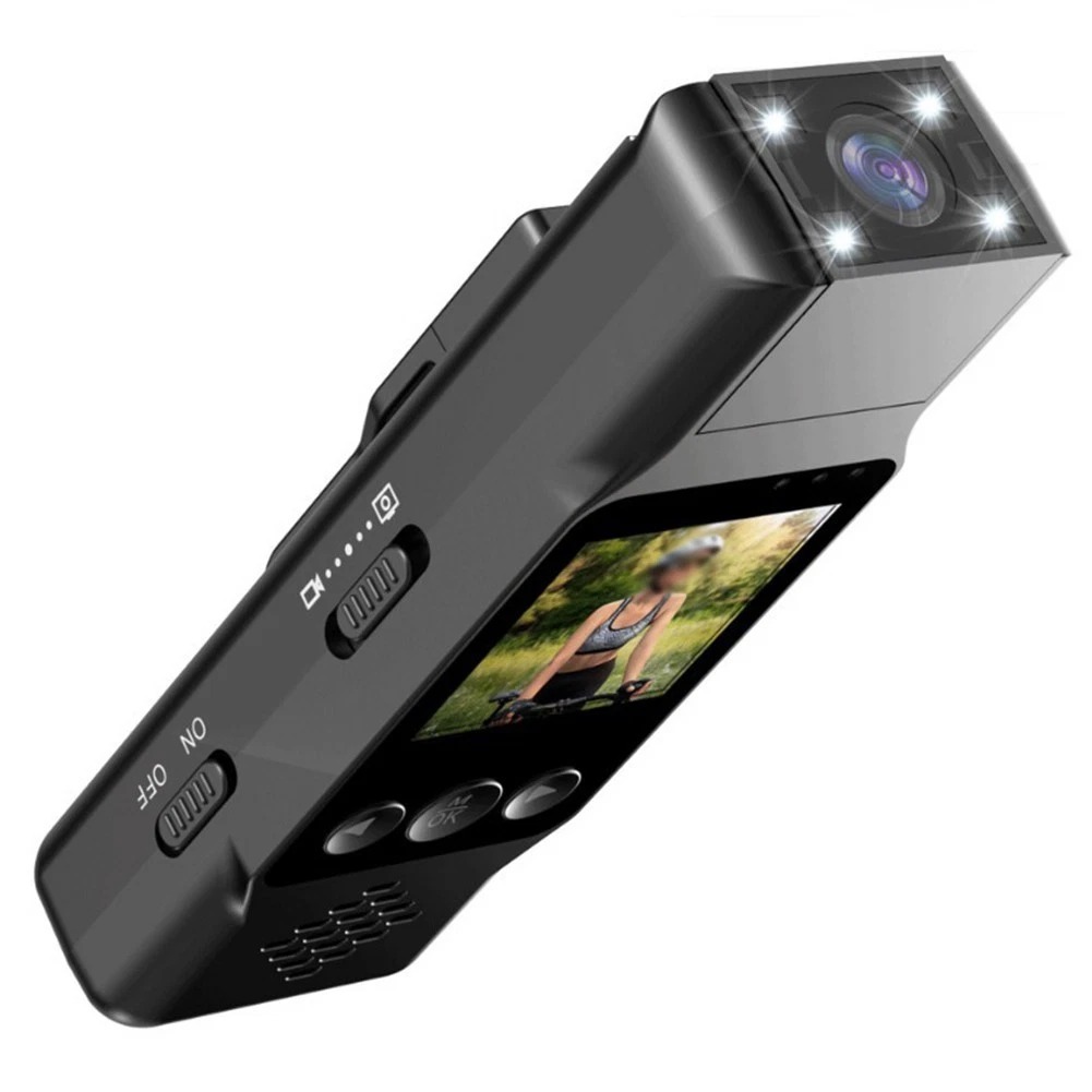 BODY CAM HD 4K PARA COCHE (CÁMARA CORPORAL COMPACTA CON INFRARROJOS)