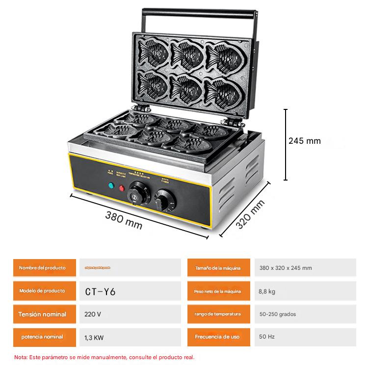 WAFLERA ELECTRICA EN FORMA