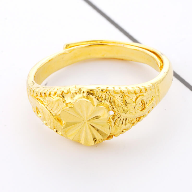 ANILLOS DE DAMAS  CHAPADOS EN ORO