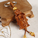 LLAVERO DE MADERA DE LA FORTUNA CHINA