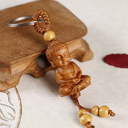 LLAVERO DE MADERA DE LA FORTUNA CHINA