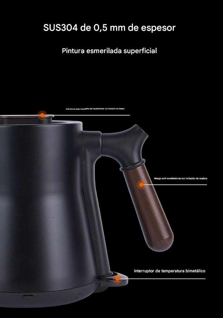 CAFETERA ELECTRICA ESTILO TRADICIONAL 110v