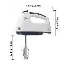 BATIDORA DE MANO DE 7 VELOCIDADES 260W