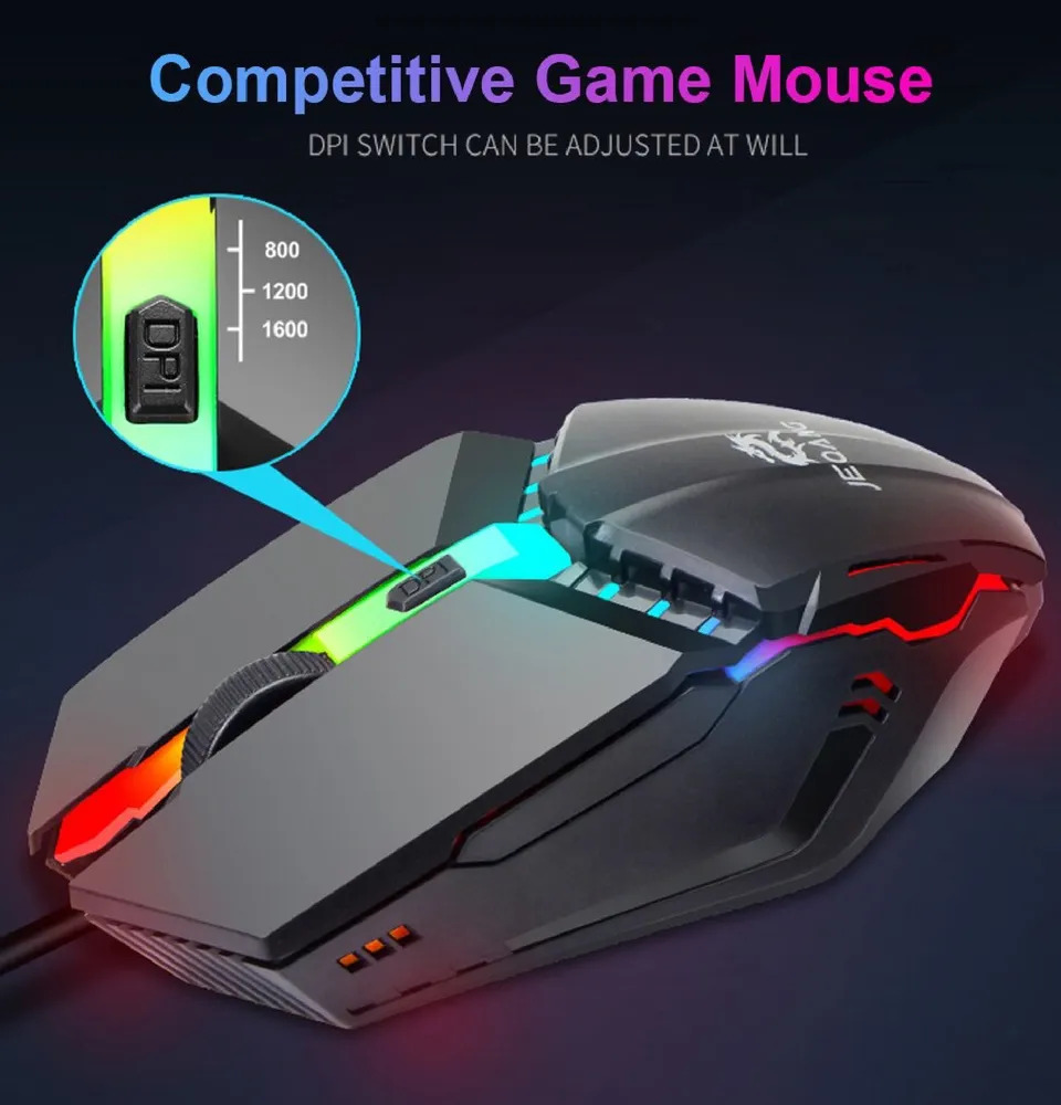 MOUSE GAMER JEQANG JM-530