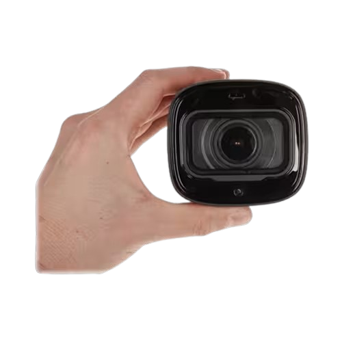 CÁMARA BULLET DAHUA SERIE COOPER CON LENTE VARIFOCAL 2.7-12MM / 2MPX / 4 IN 1 / HD y SD SWITCHABLE / IR 40MTS Y HEREDANDO LAS CARACTERÍSTICAS NATIVAS DEL SISTEMA DE VIGILANCIA ANALÓGICA, CONVIRTIÉNDOSE EN LA MEJOR OPCIÓN PARA LA INVERSIÓN PROTECCIÓN.