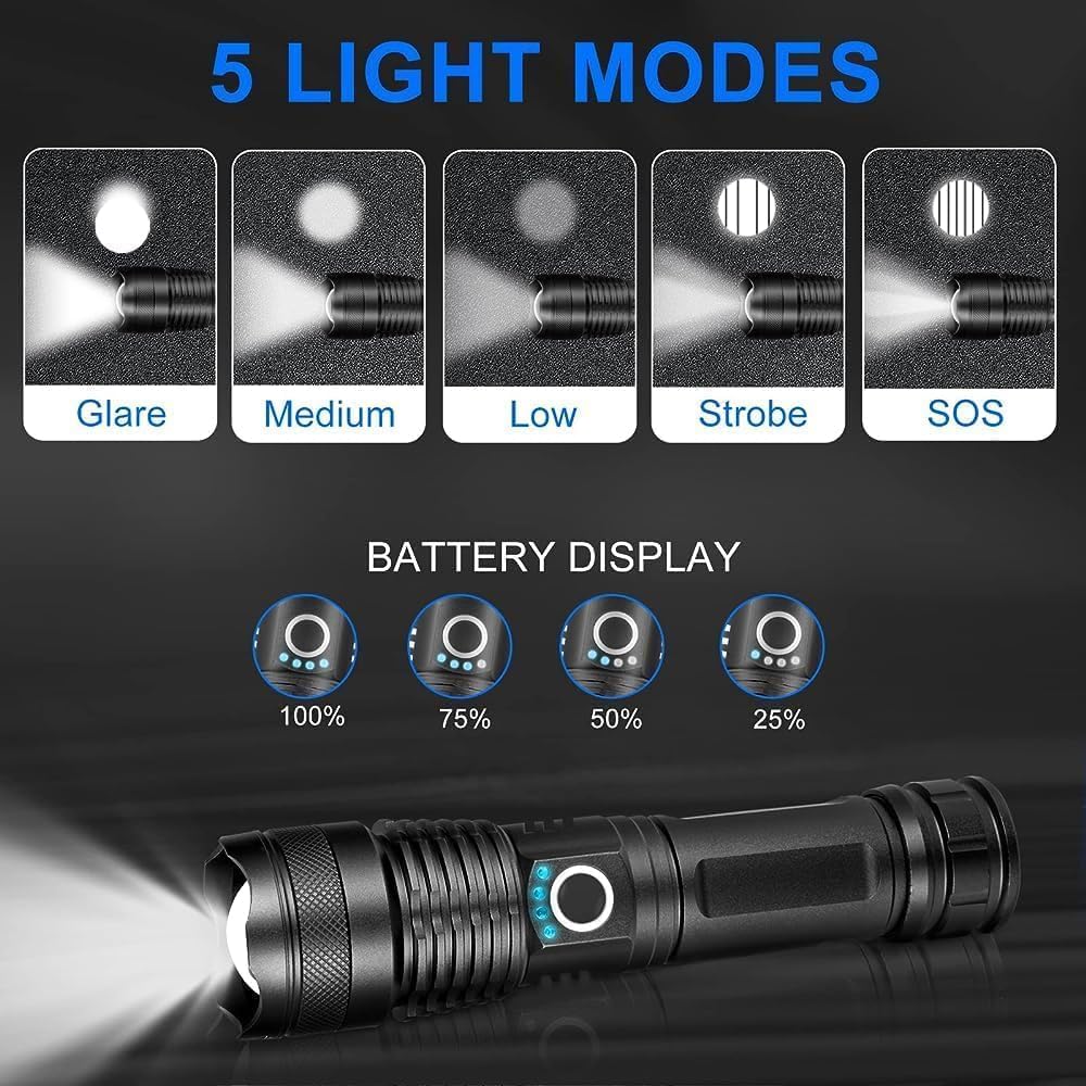 LINTERNA LED RECARGABLE X71-1