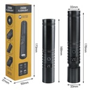 LINTERNA LED RECARGABLE Z00M-2304