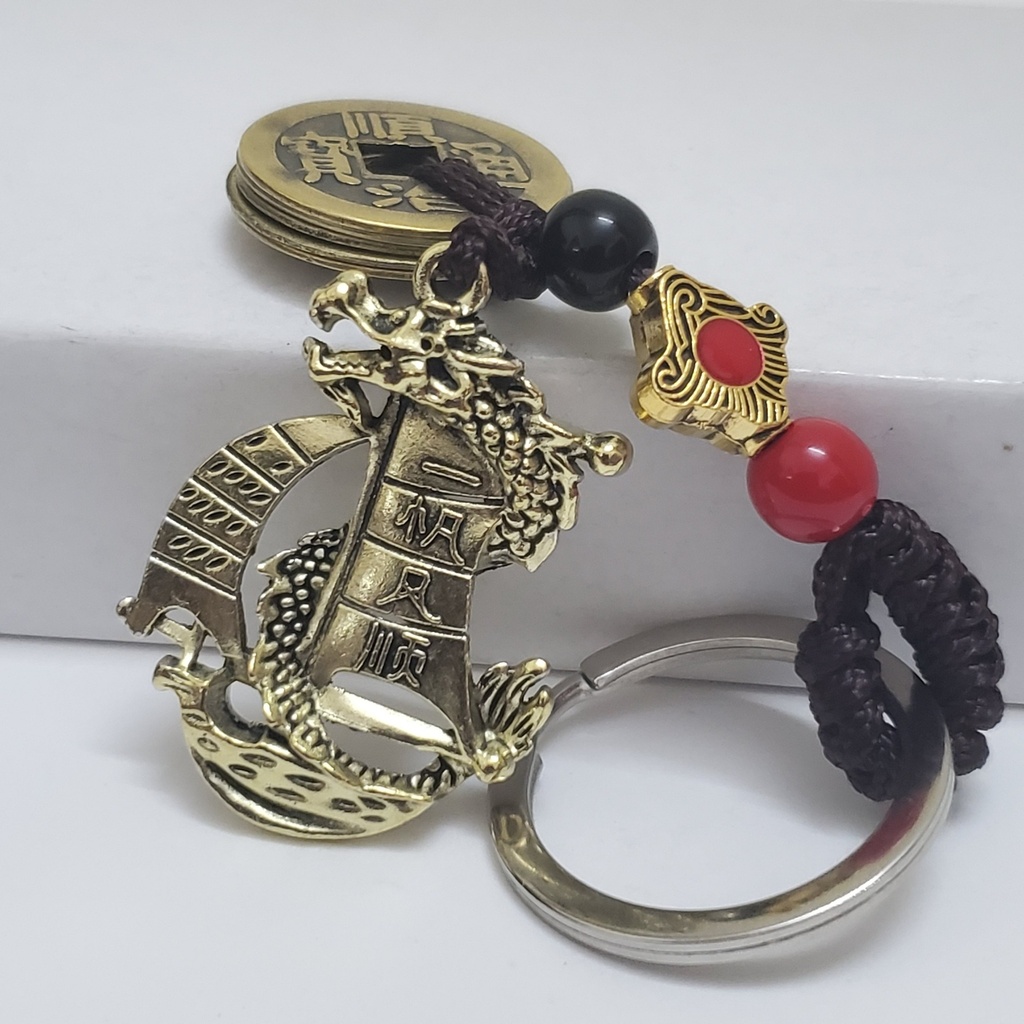 LLAVERO METALICO CHINO DE LA FORTUNA