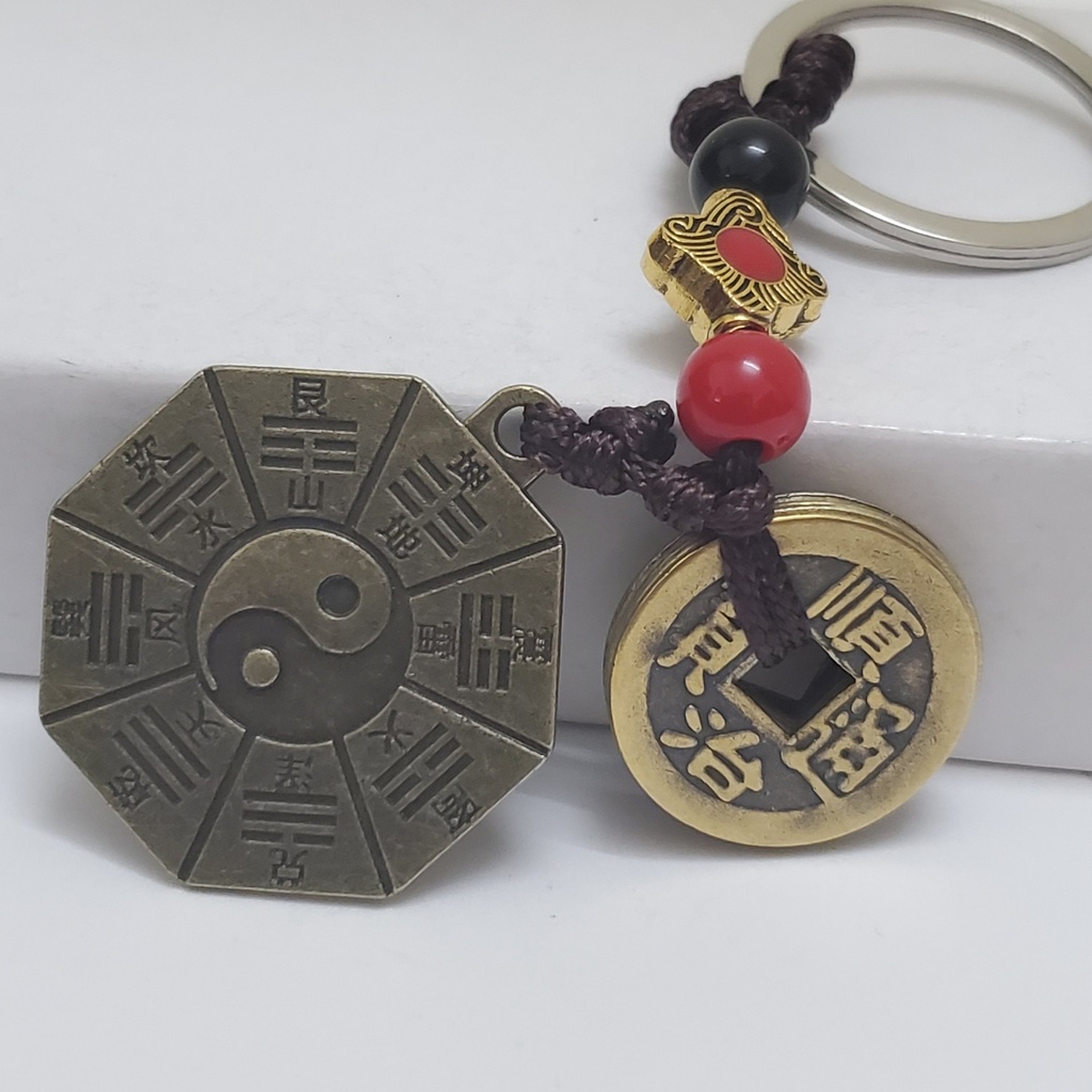 LLAVERO METALICO CHINO DE LA FORTUNA