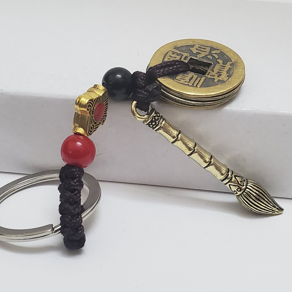 LLAVERO METALICO CHINO DE LA FORTUNA