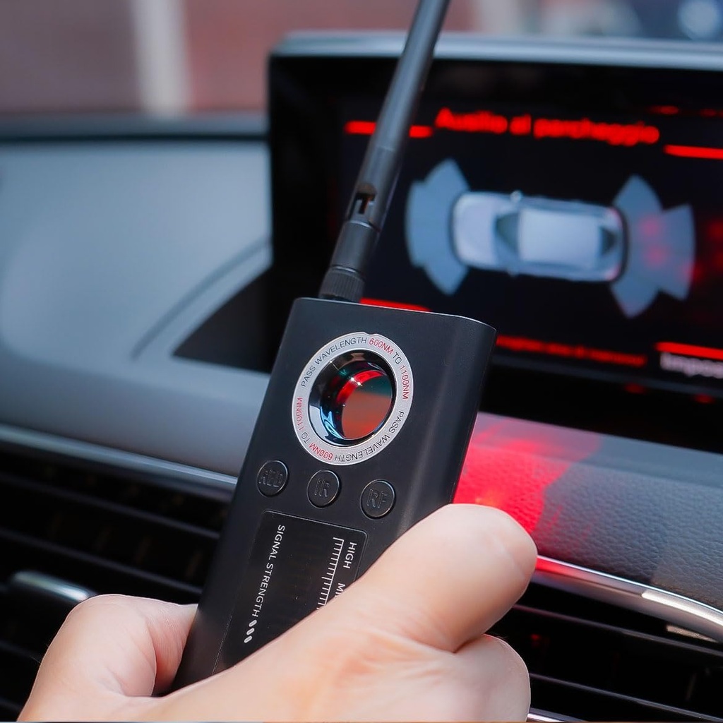 DETECTOR DE CÁMARAS OCULTAS S40+ – RF CAMERA DETECTOR