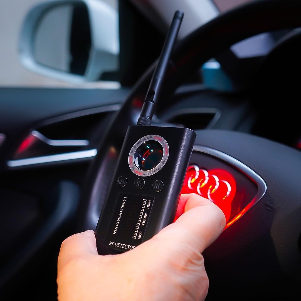 DETECTOR DE CÁMARAS OCULTAS S40+ – RF CAMERA DETECTOR