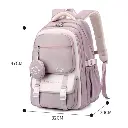 MOCHILA LIGHT-HEARTED MORADA 4 BOLSILLOS