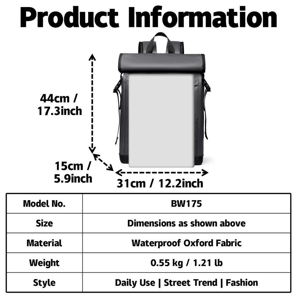 MOCHILA DE VIAJE PORTATIL 