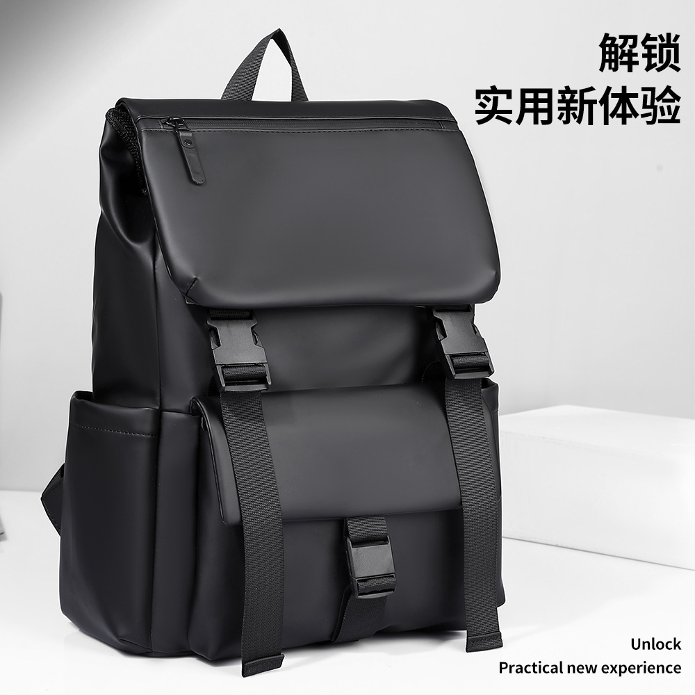NUEVA MOCHILA PREMIUM DE NEGOCIOS PARA COMERCIO ELECTRÓNICO TRANSFRONTERIZO, BOLSO DE CUERO PARA PORTÁTIL INFORMAL Y ELEGANTE, MOCHILA DE VIAJE DE NEGOCIOS PARA HOMBRES
