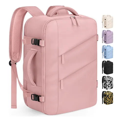 MOCHILA DE VIAJE EXPANDIBLE IMPERMEABLE PARA LAPTOP – DISEÑO MODERNO MULTICOLOR