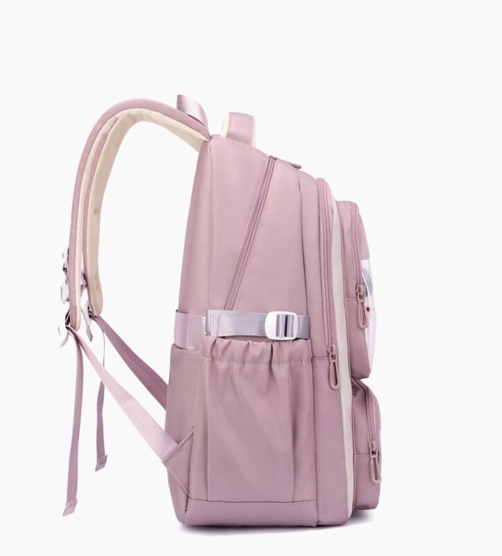 MOCHILA ESCOLAR ZIRANYU ESTILO COREANO CON OSITO