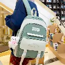 CONJUNTO DE MOCHILA 5 PIEZAS WEYUPAI CLASSIC CON BOLSO BANDOLERA Y CARTUCHERA