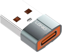 ADAPTADOR USB-C HEMBRA A USB MACHO LDNIO-LC150