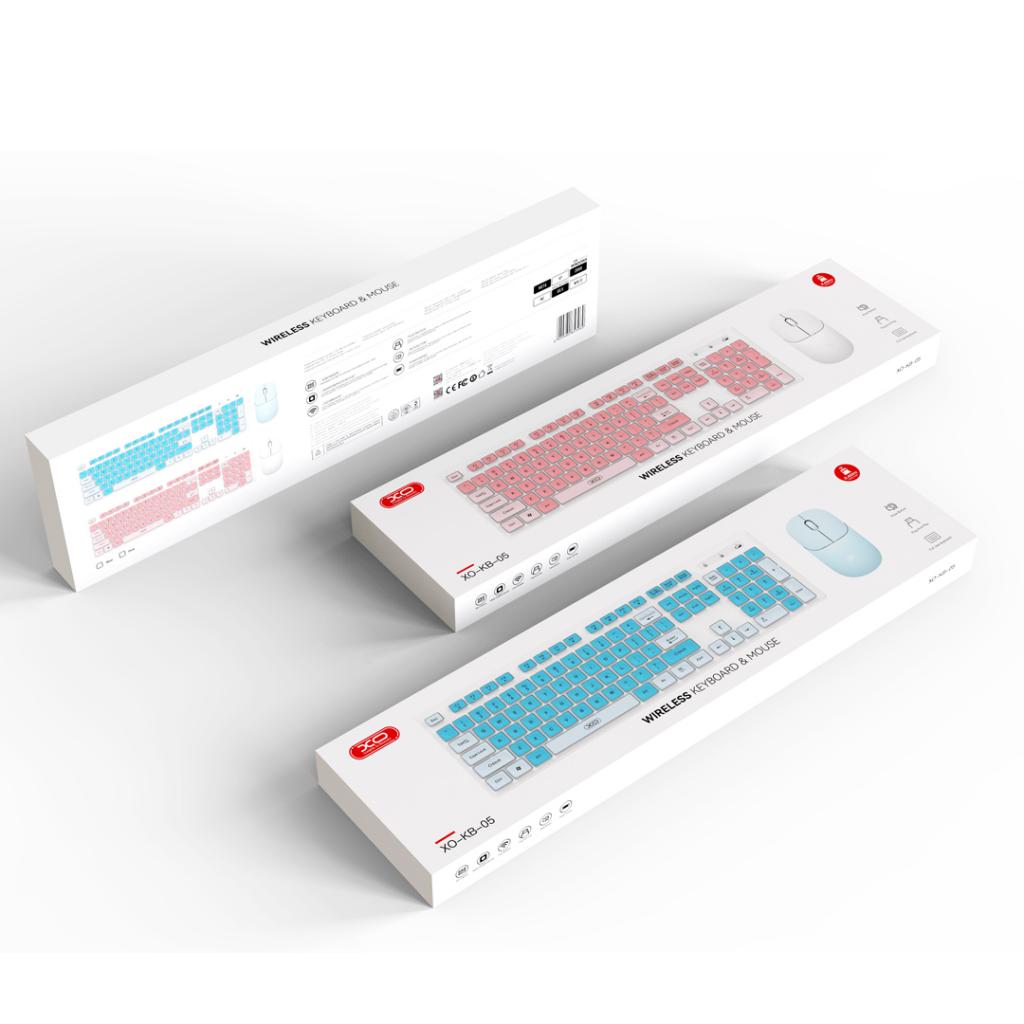 TECLADO Y MOUSE INALÁMBRICO XO KB-05