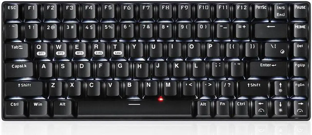 TECLADO XM-RF84 (BLACK - RGB) MECHANICAL KEYBOARD BLUETOOTH + CABLE