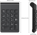 TECLADO NUMERICO INALAMBRICO BT304B