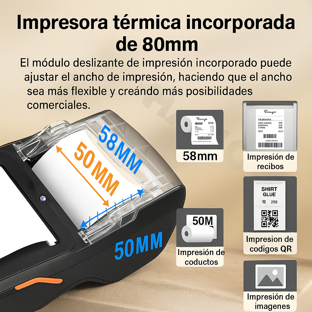 POS HKS-NB65 ANDROID PLAYSTORE 4G 3GB 32GB ROM