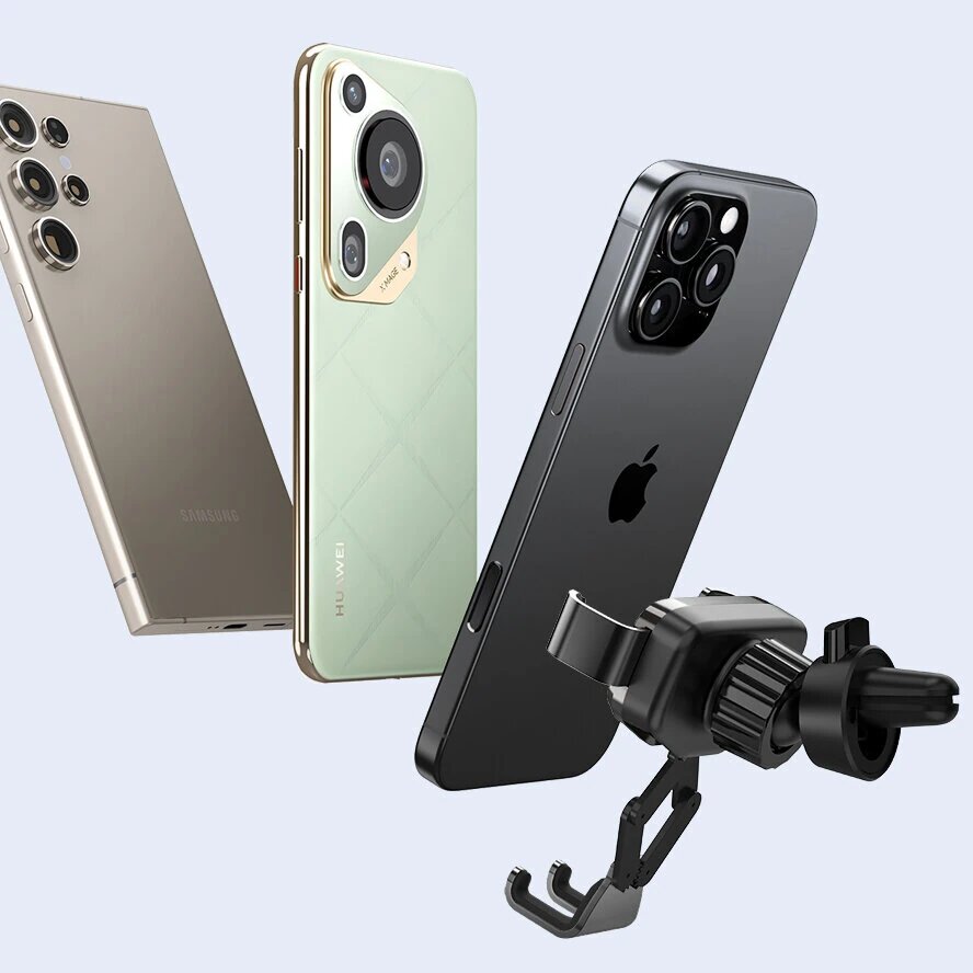 SOPORTE DE TELEFONO PARA VENTANILLA DE AIRE LDNIO MG13