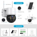CAMARA SOLAR WIFI 2MP ICSEE Q6
