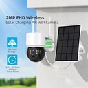 CAMARA SOLAR WIFI 2MP ICSEE Q6