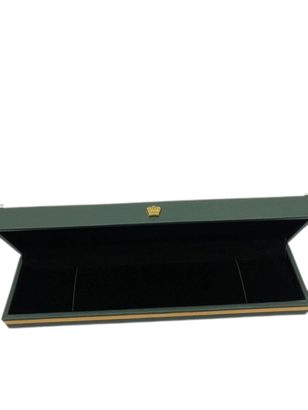 CAJA VERDE LARGO PARA COLLAR HUANG GUAN