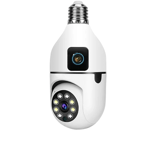 CAMARA PT 360º V380PRO SQ002-W-L  FOCO WIFI 2MP CON DOBLE LENTE