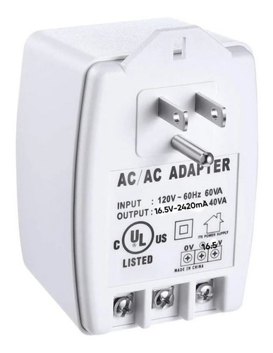 FUENTE DE PODER 16V 40VAC