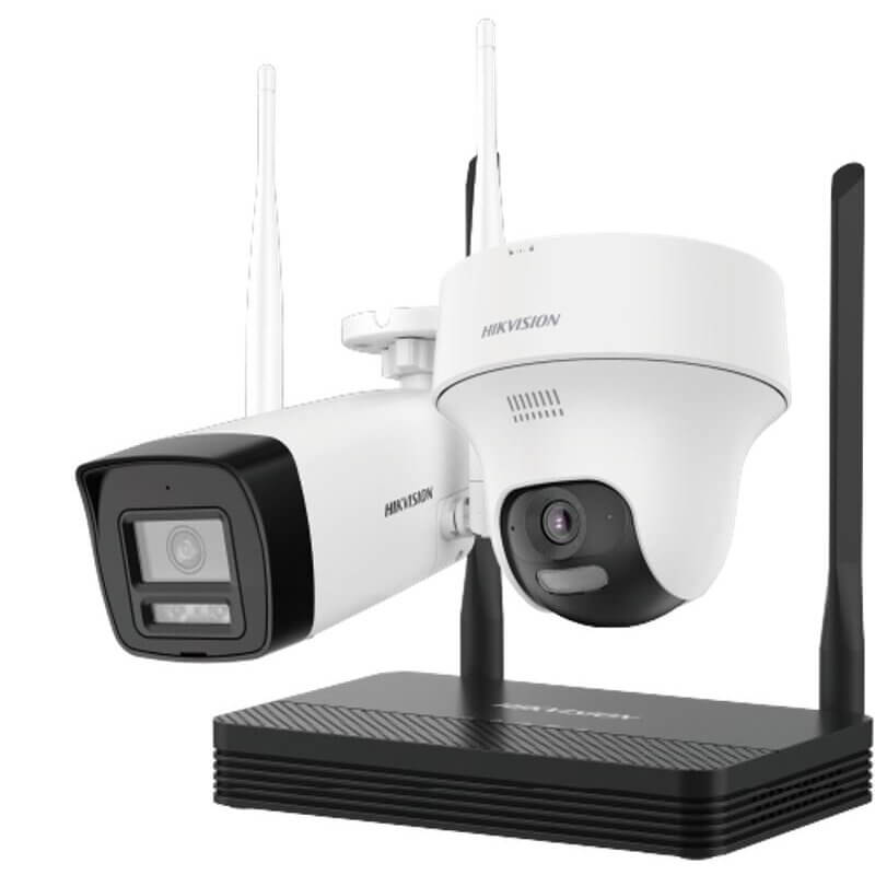 HIKVISION NKS424W02H - EAZYLINK 4MP WIFI KIT NVS CON DOS CAMARAS 4MP