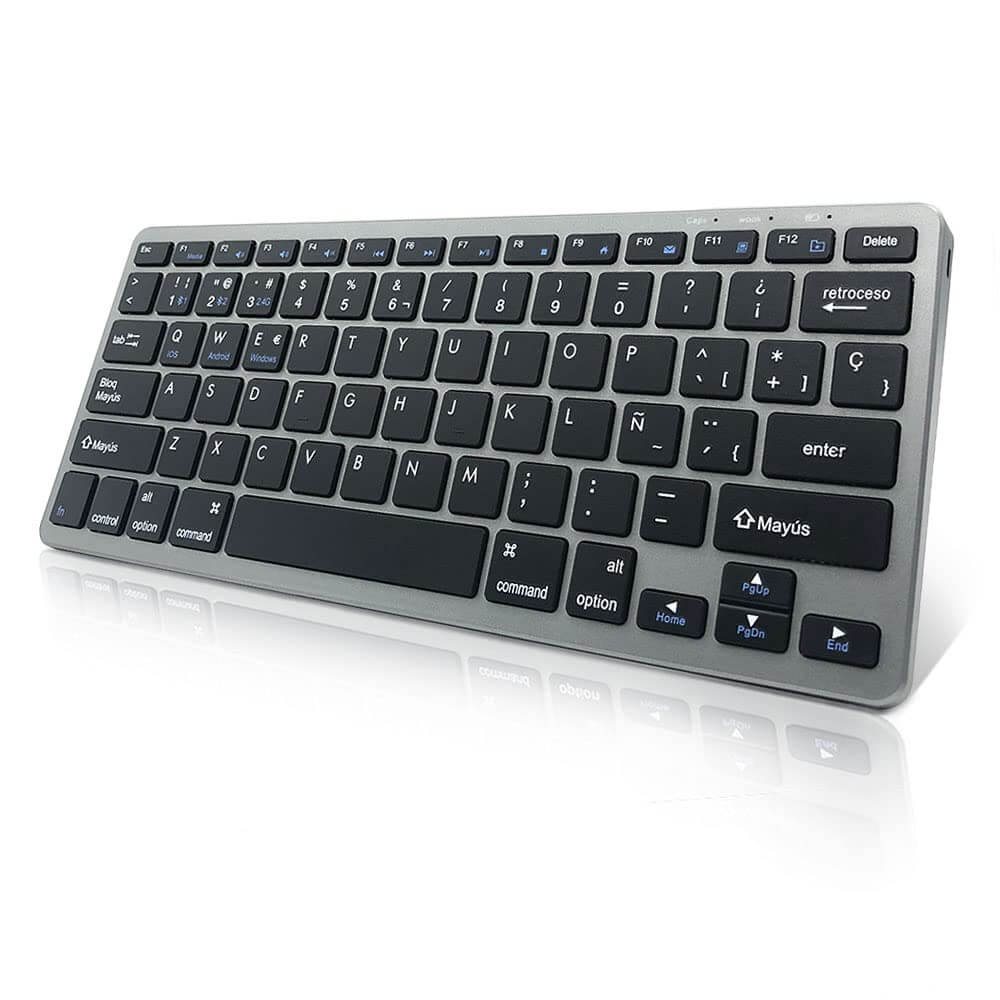 KB1- TECLADO INALAMBRICO, BLUETOOTH+USB