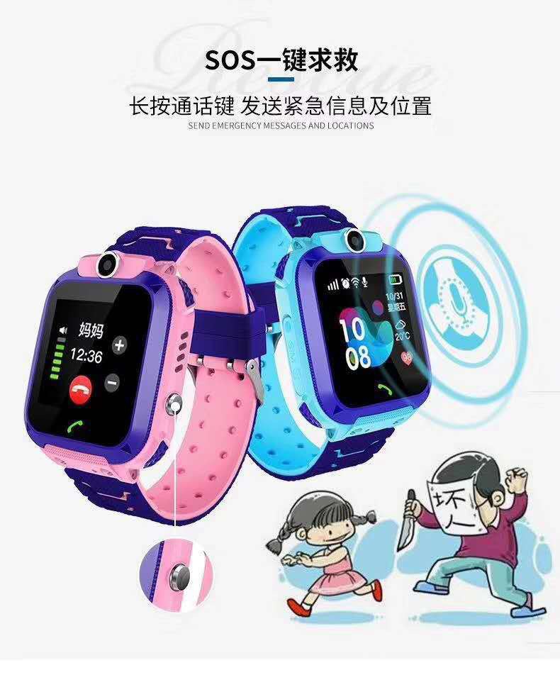 RELOJ INTELIGENTE NIÑOS CON GPS Q12