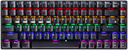 TECLADO XM-RF84 (BLACK - RGB) MECHANICAL KEYBOARD BLUETOOTH + CABLE