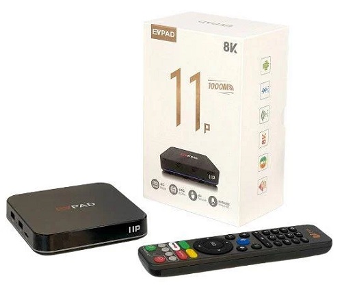 EVPAD 11P 8K - ANDROID 12 TV BOX CN 4GB RAM 64GB ROM