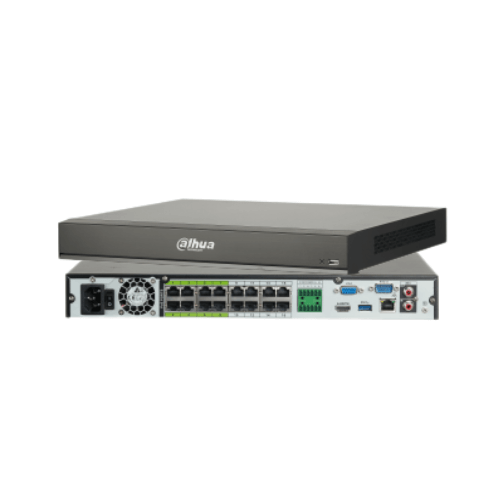 DHI-NVR5216-16P-I/L - DAHUA NVR 16CH POE 