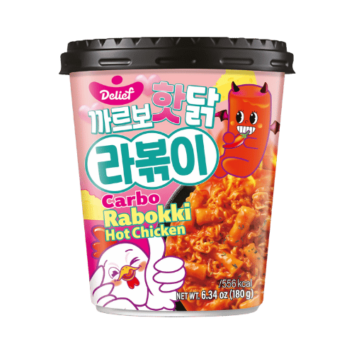 RABOKKI CARBO HOT CHICKEN FLAVOR- DELIEF